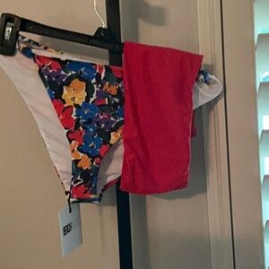 Beach Riot Knotty Bikini Bottom with bandeau top